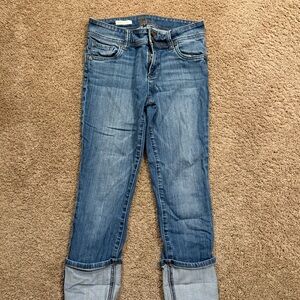 Kut from the Kloth Light Blue Cropped Jeans